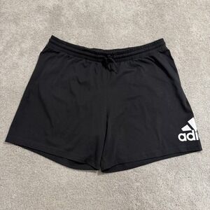 Adidas Knit Shorts Men's Size 3XL Black/White Multi Sport IC9375 NWT